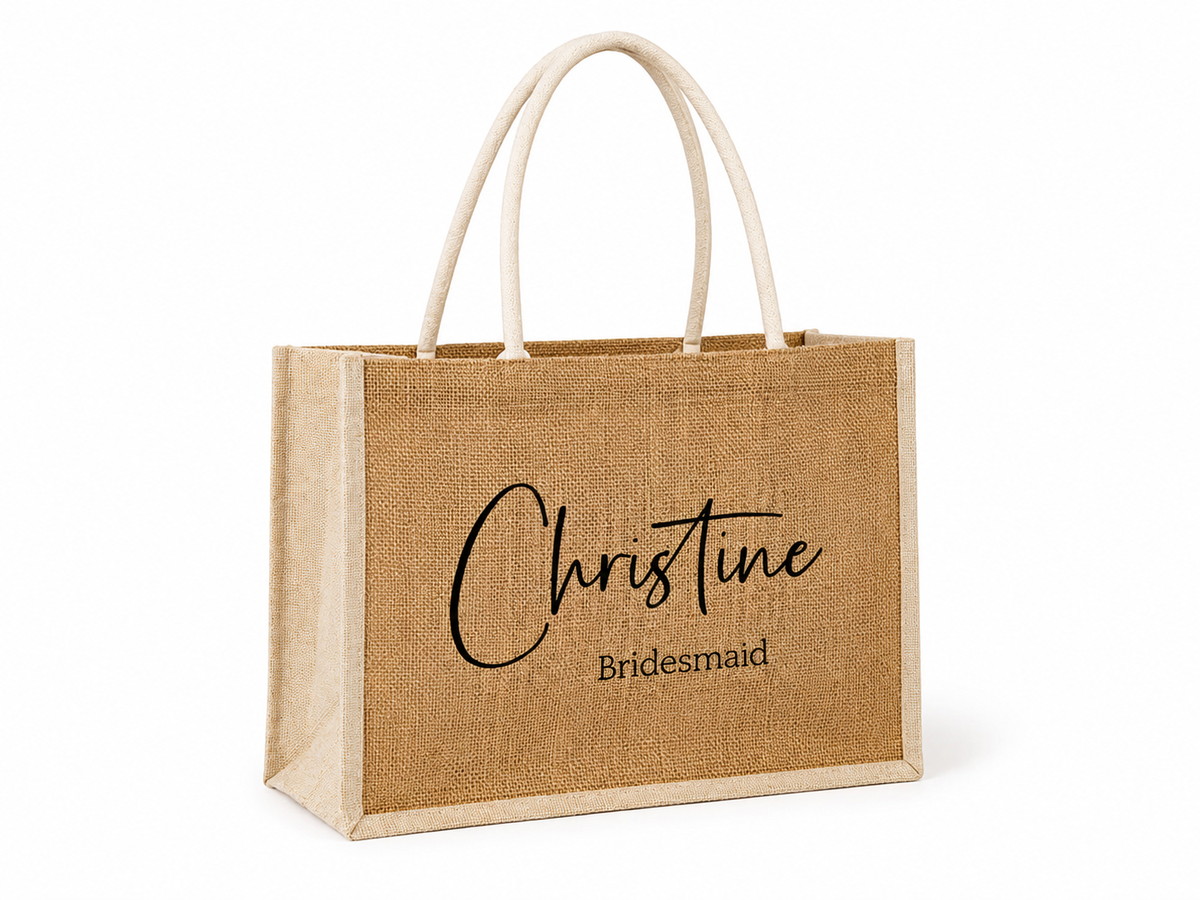 Jute Tote Bag