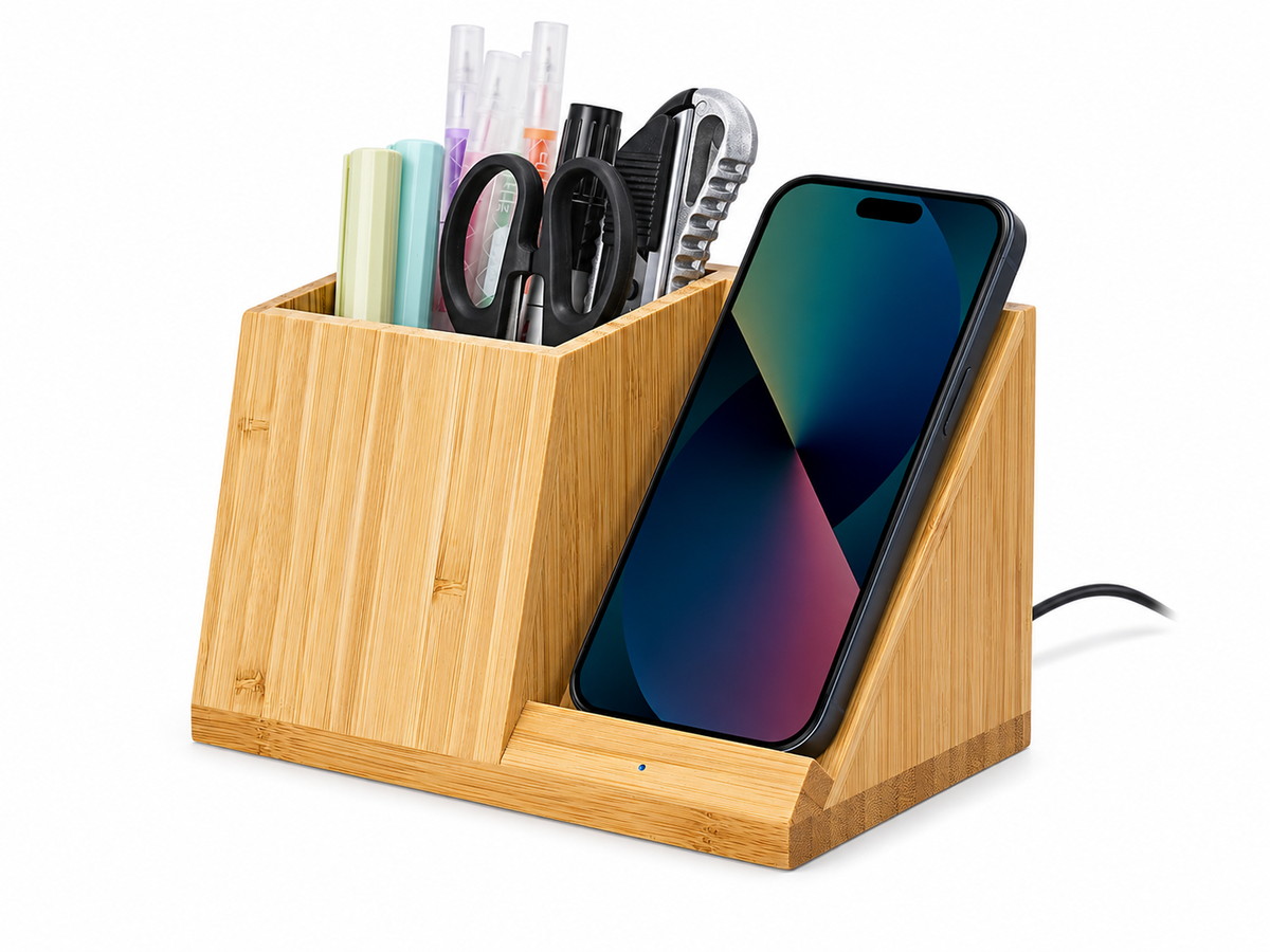 Bamboo Desk Organizer